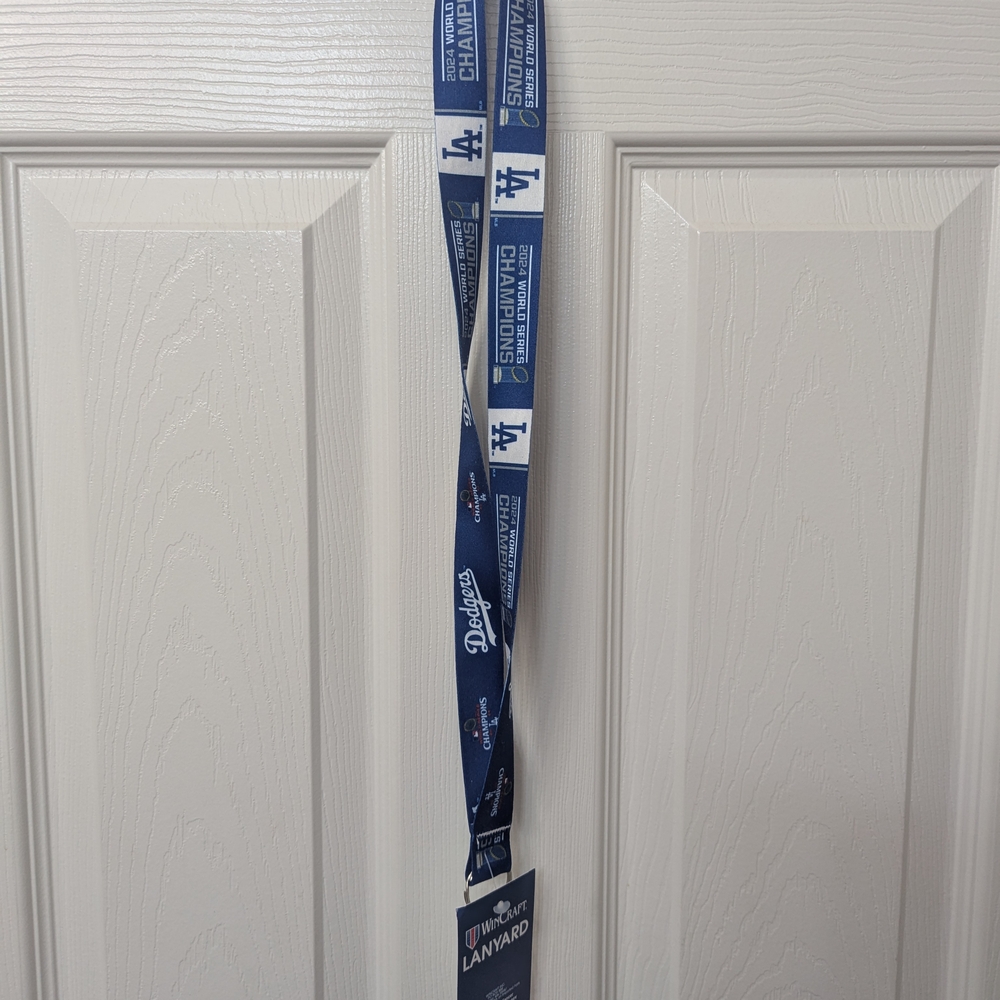 Los Angeles Dodgers Blue Lanyard